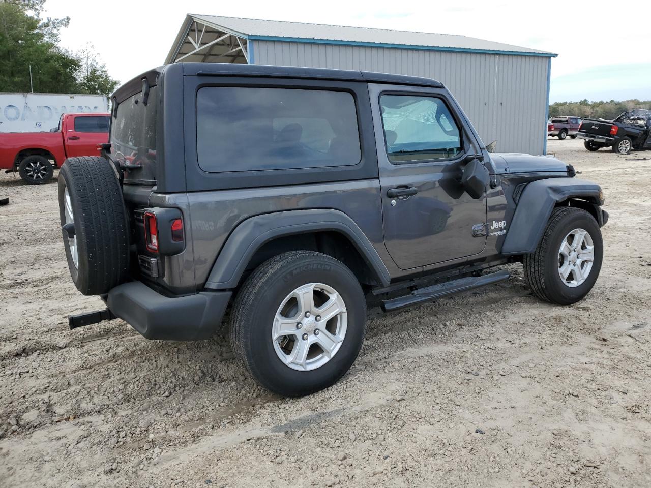 Image 3 of 2019 JEEP WRANGLER SPORT 2019 with VIN 1C4GJXAG7KW619260