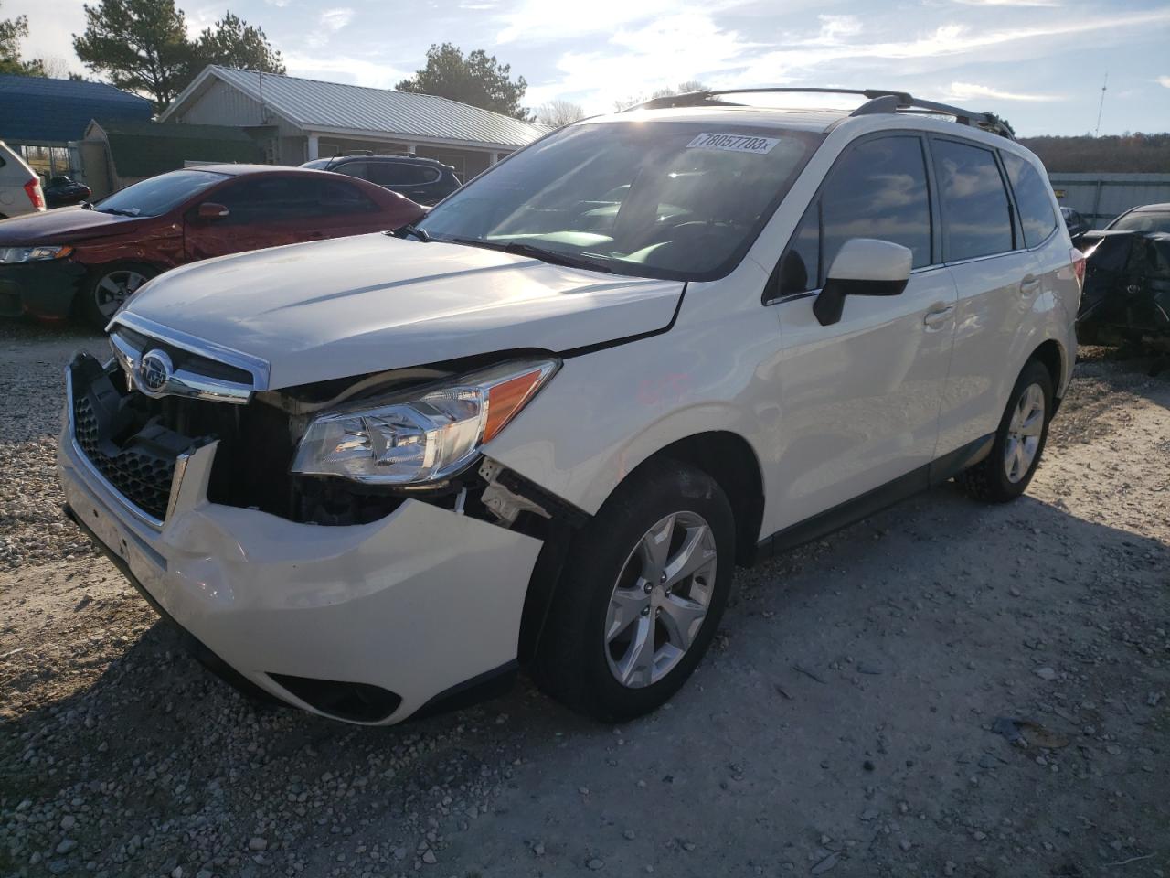 Image 1 of 2016 SUBARU FORESTER 2.5I LIMITED 2016 with VIN JF2SJARC1GH510654