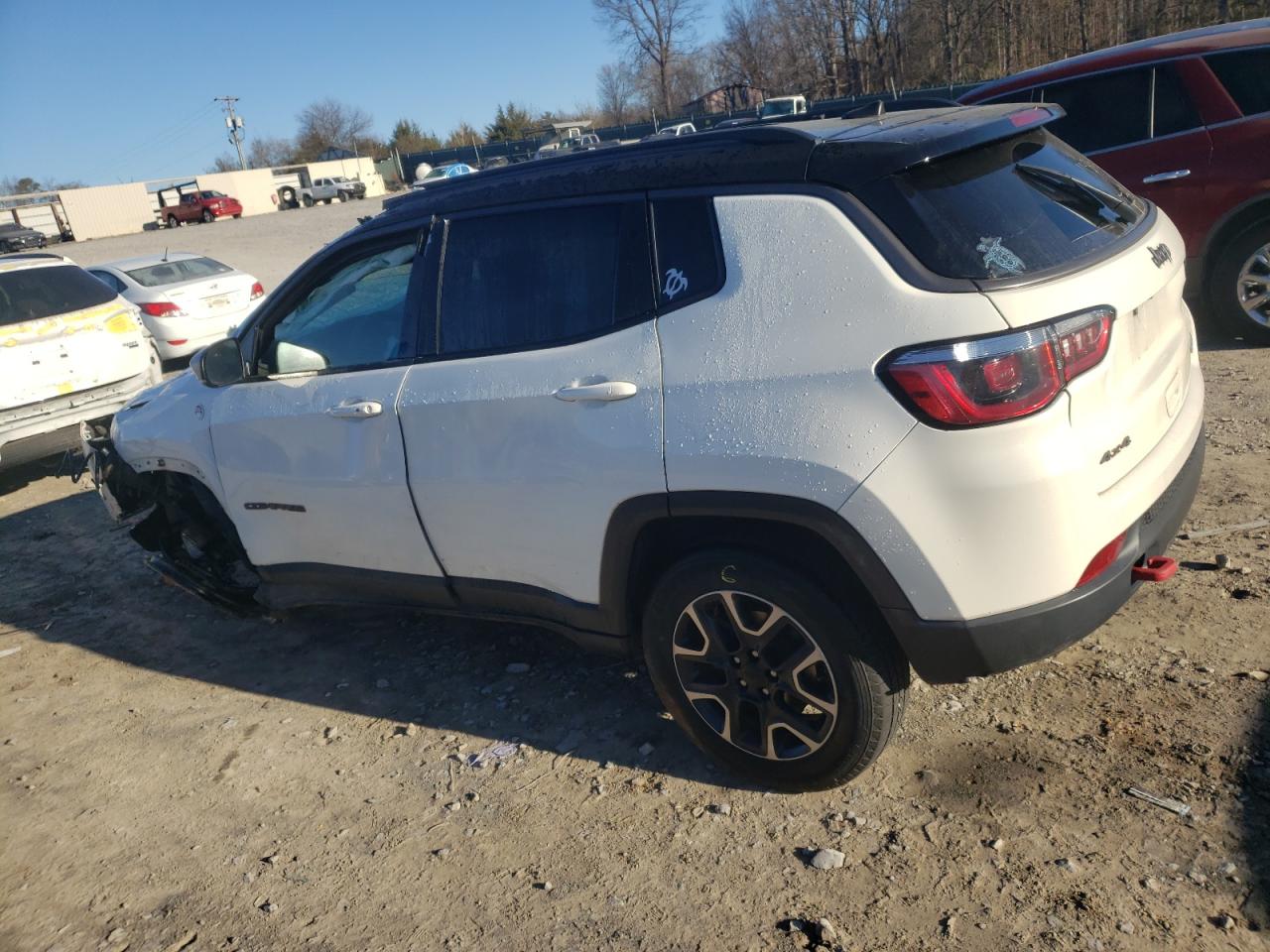 Image 2 of 2019 JEEP COMPASS TRAILHAWK 2019 with VIN 3C4NJDDB1KT712853