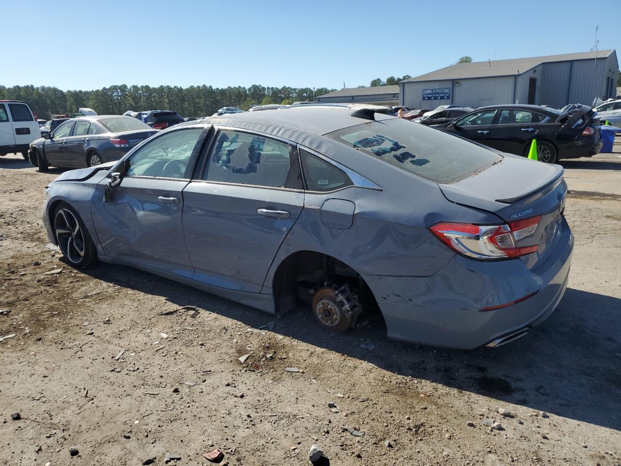 Изображение 2 2022 HONDA ACCORD SPORT 2022 с VIN 1HGCV1F34NA035813