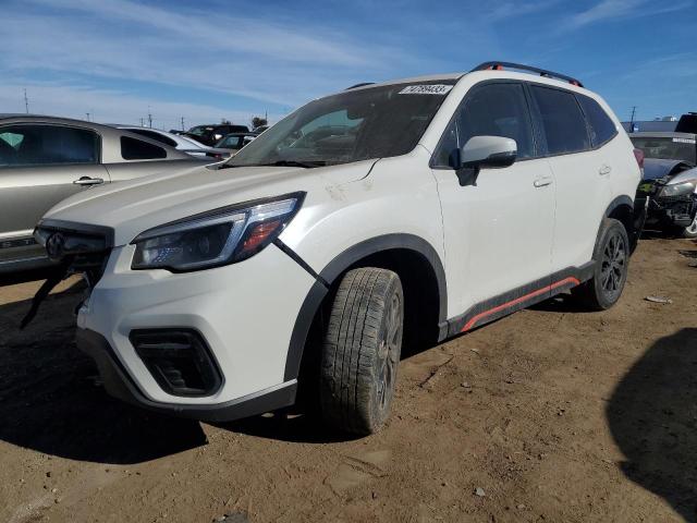 Image 1 of 2021 SUBARU FORESTER SPORT 2021 with VIN JF2SKARC8MH549816