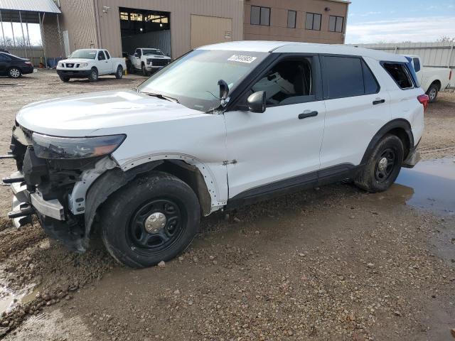 Image 1 of 2022 FORD EXPLORER POLICE INTERCEPTOR 2022 with VIN 1FM5K8AB0NGA03814