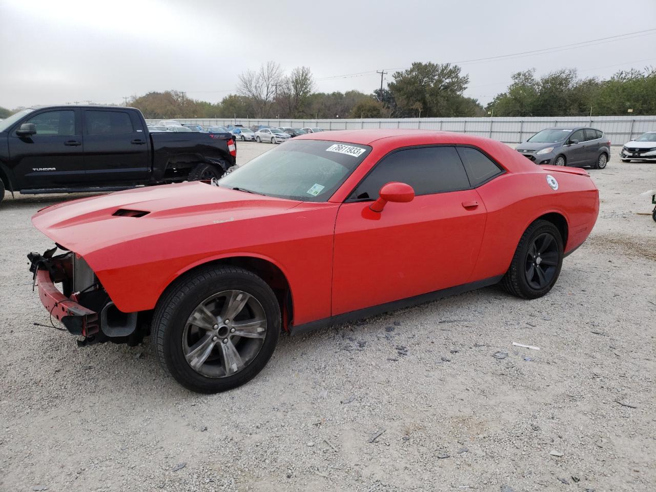 Image 1 of 2019 DODGE CHALLENGER SXT 2019 with VIN 2C3CDZAG2KH563569