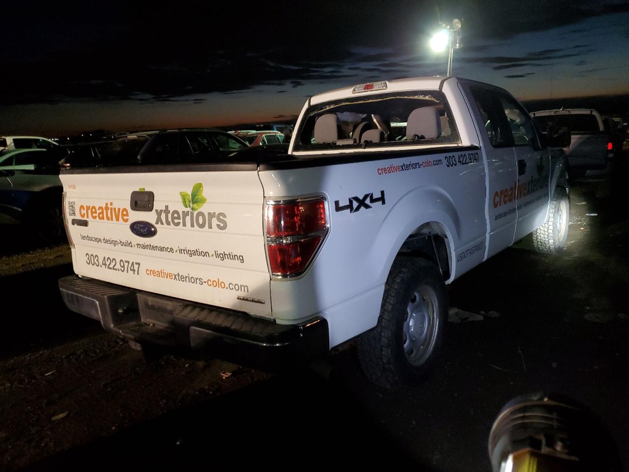 Image 3 of 2014 FORD F150 SUPER CAB 2014 with VIN 1FTFX1EF5EKE26111