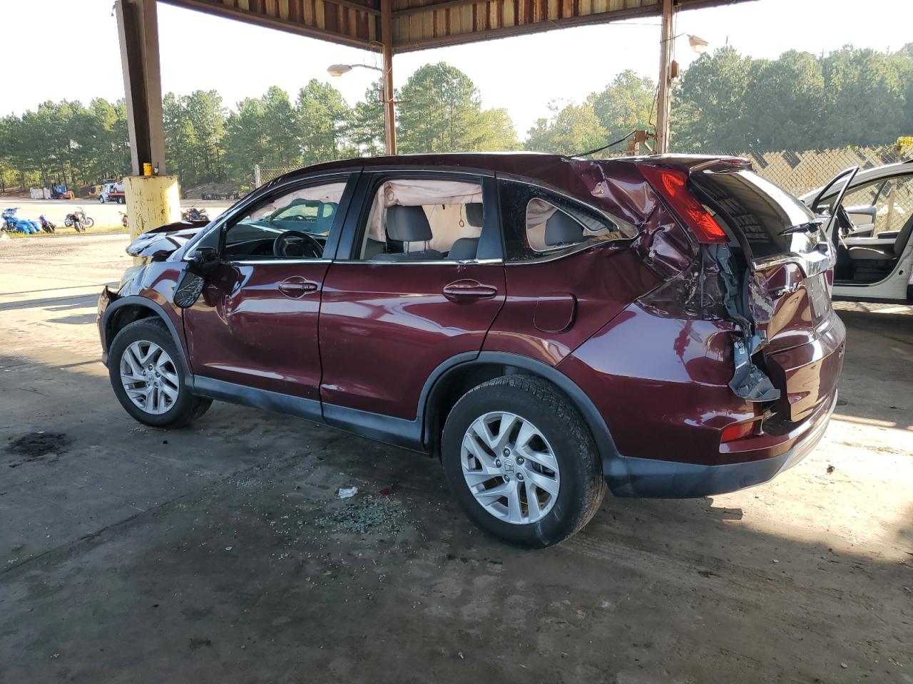 Image 2 of 2016 HONDA CR-V EX 2016 with VIN 2HKRM3H51GH522615
