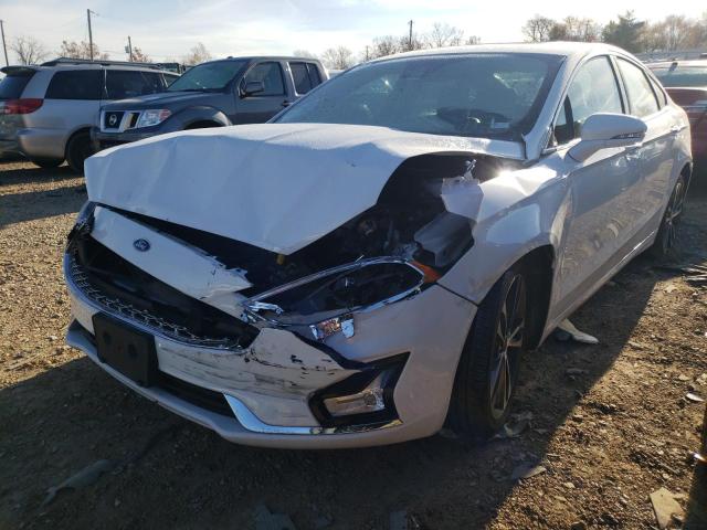 Image 2 of 2020 FORD FUSION TITANIUM 2020 with VIN 3FA6P0D9XLR117559