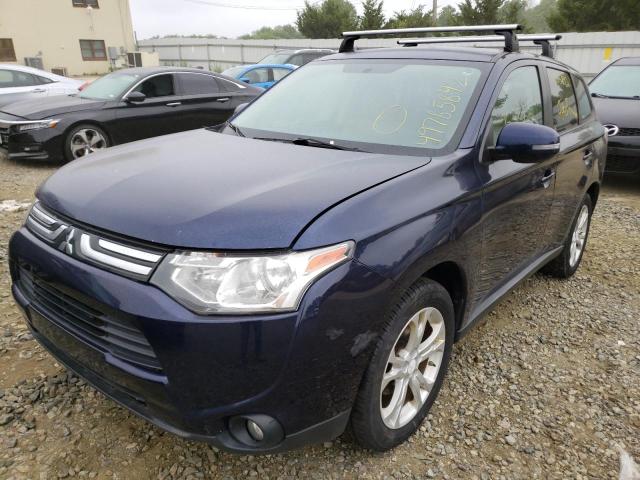 Изображение 2 2014 MITSUBISHI OUTLANDER SE 2014 с VIN JA4AZ3A32EZ006545