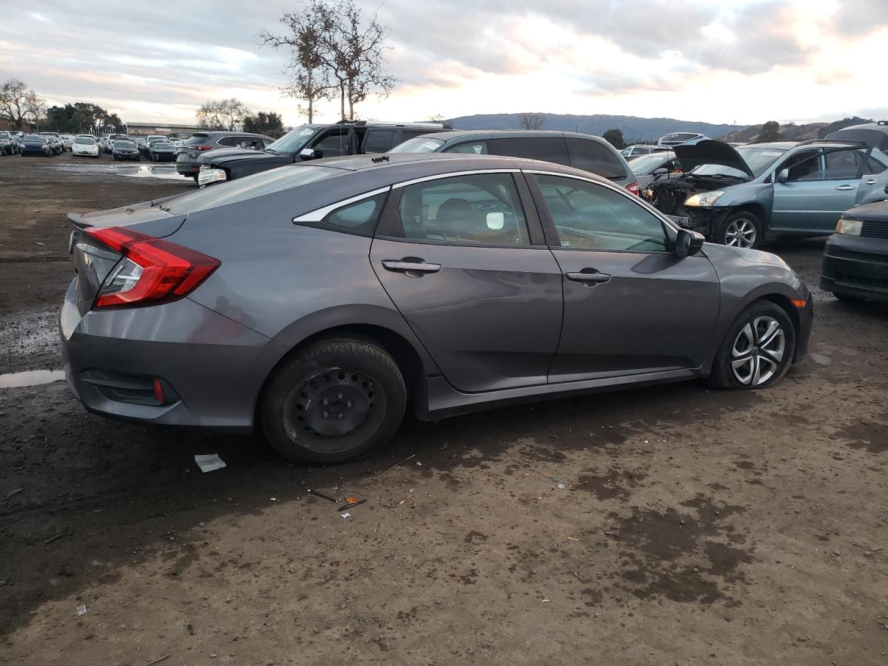 Image 3 of 2018 HONDA CIVIC LX 2018 with VIN 2HGFC2F52JH540559
