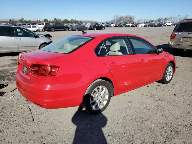 Image 3 of 2012 VOLKSWAGEN JETTA SE 2012 with VIN 3VWDX7AJXCM420781