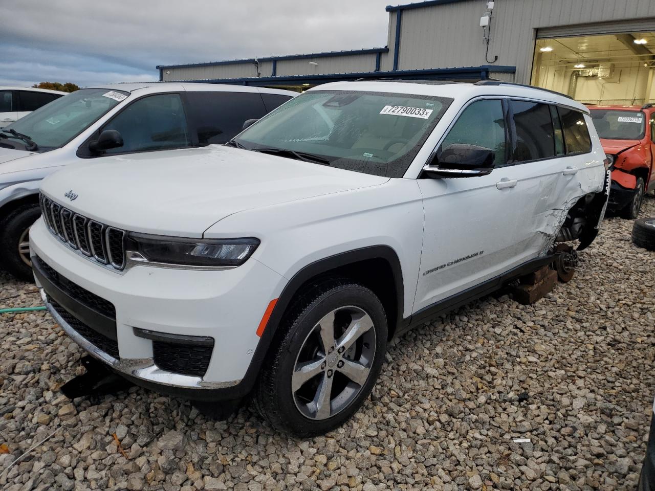 Image 1 of 2021 JEEP GRAND CHEROKEE L LIMITED 2021 with VIN 1C4RJKBG6M8113906