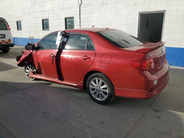 Image 2 of 2009 TOYOTA COROLLA BASE 2009 with VIN 1NXBU40E79Z093116