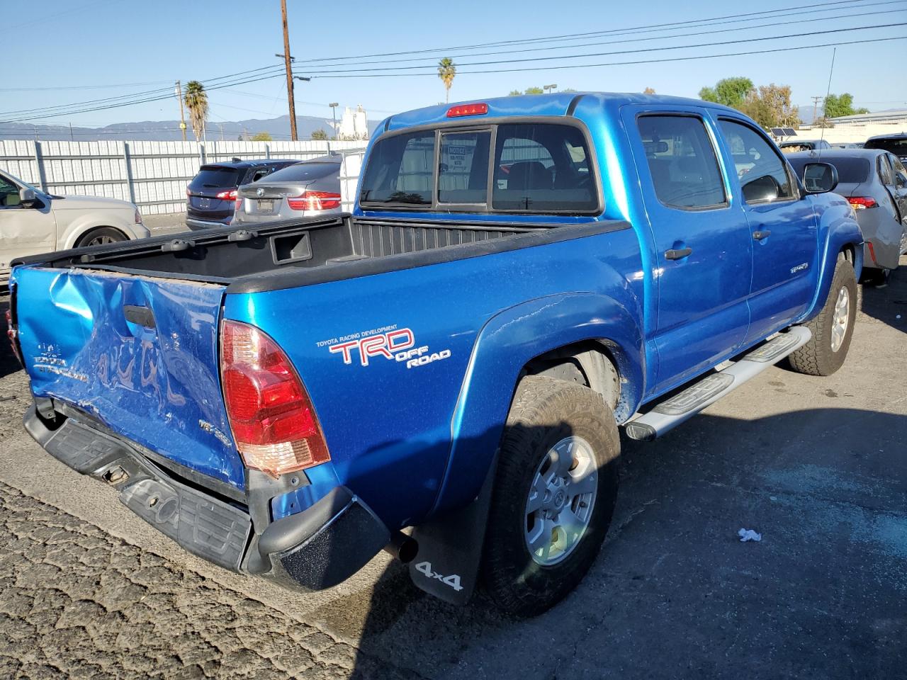 Image 3 of 2006 TOYOTA TACOMA DOUBLE CAB 2006 with VIN 5TELU42N16Z230785