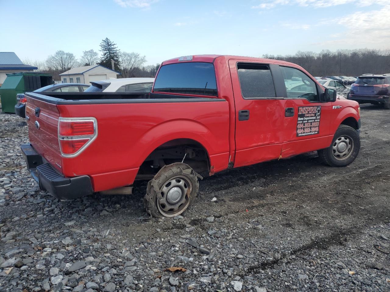 Image 3 of 2011 FORD F150 SUPERCREW 2011 with VIN 1FTFW1EF6BKD58285