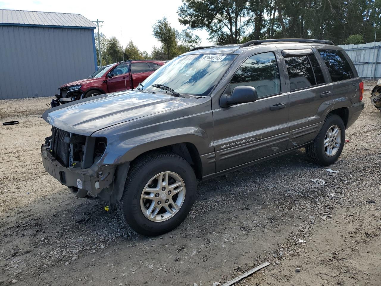 Image 1 of 2004 JEEP GRAND CHEROKEE LAREDO 2004 with VIN 1J4GX48S74C257937