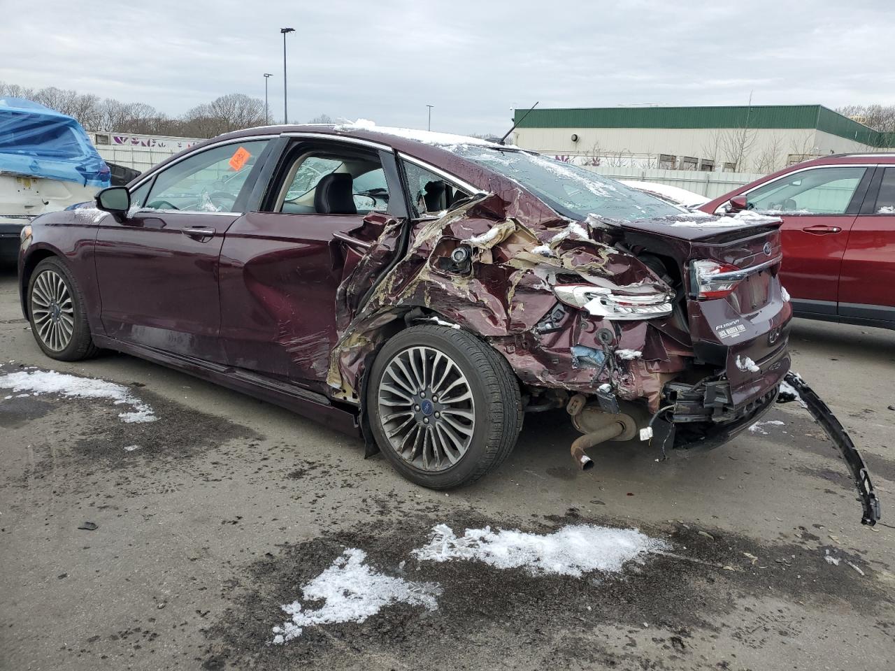 Изображение 2 2017 FORD FUSION TITANIUM 2017 с VIN 3FA6P0D9XHR208239