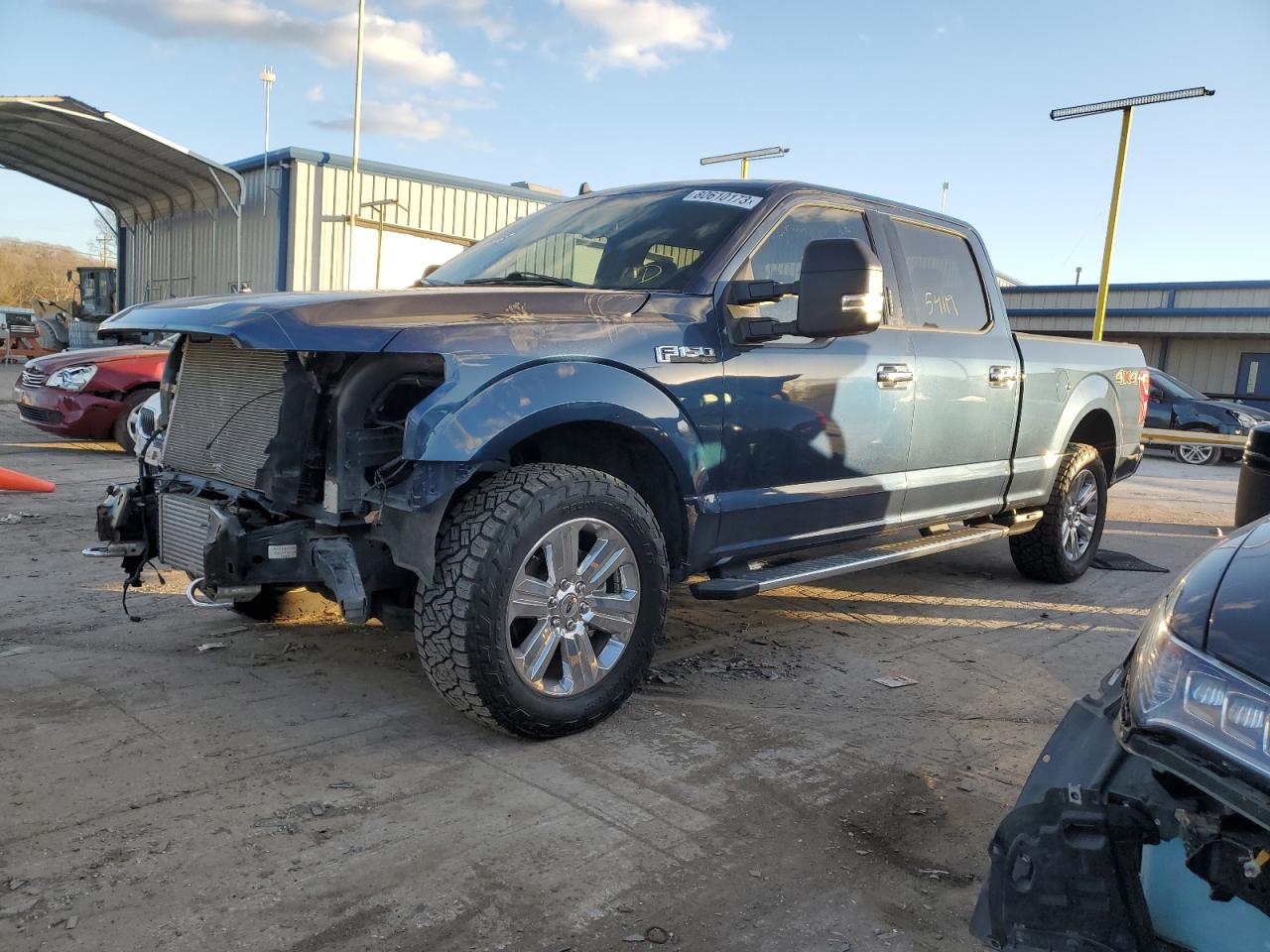 Image 1 of 2019 FORD F150 SUPERCREW 2019 with VIN 1FTFW1E44KFB62014