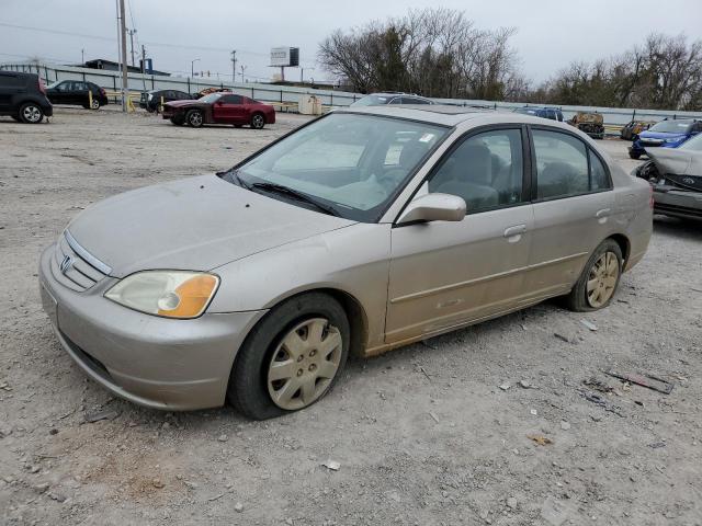 Image 1 of 2002 HONDA CIVIC EX 2002 with VIN 1HGES26802L050814