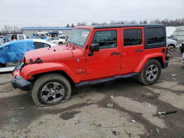 Image 1 of 2017 JEEP WRANGLER UNLIMITED SAHARA 2017 with VIN 1C4HJWEG6HL609998