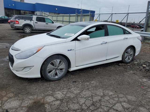 Obraz 1 z 2014 HYUNDAI SONATA HYBRID 2014 z VIN KMHEC4A41EA103897