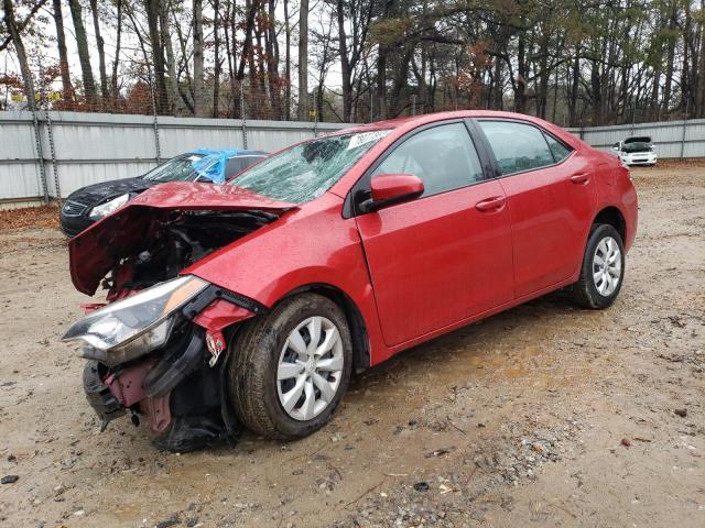 Image 1 of 2016 TOYOTA COROLLA L 2016 with VIN 5YFBURHE3GP551976
