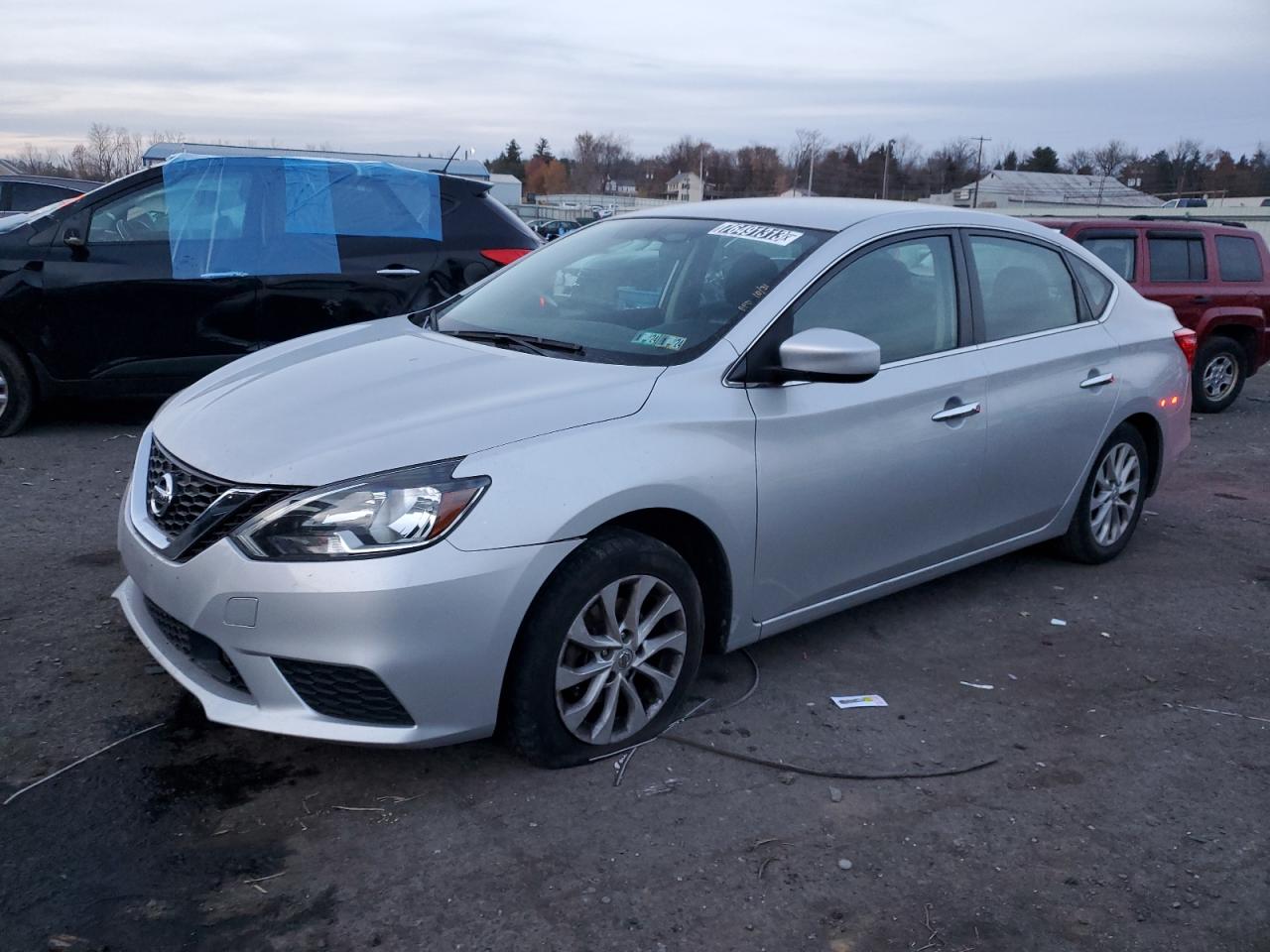 Изображение 1 2019 NISSAN SENTRA S 2019 с VIN 3N1AB7AP6KY277721