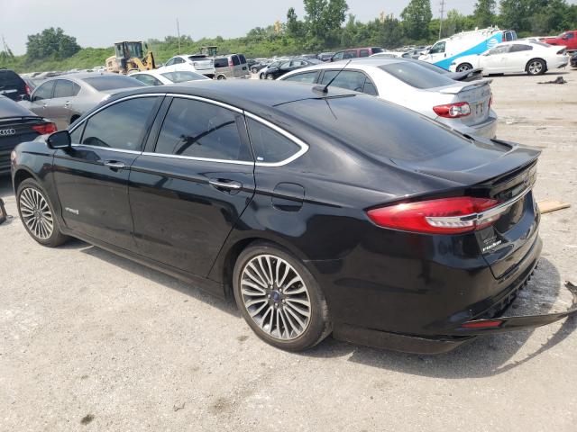 Image 3 of 2018 FORD FUSION TITANIUM/PLATINUM HEV 2018 with VIN 3FA6P0RU2JR205743