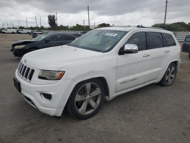 Image 1 of 2014 JEEP GRAND CHEROKEE OVERLAND 2014 with VIN 1C4RJFCM2EC417535