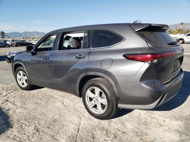 Image 2 of 2020 TOYOTA HIGHLANDER L 2020 with VIN 5TDCZRAH3LS020109