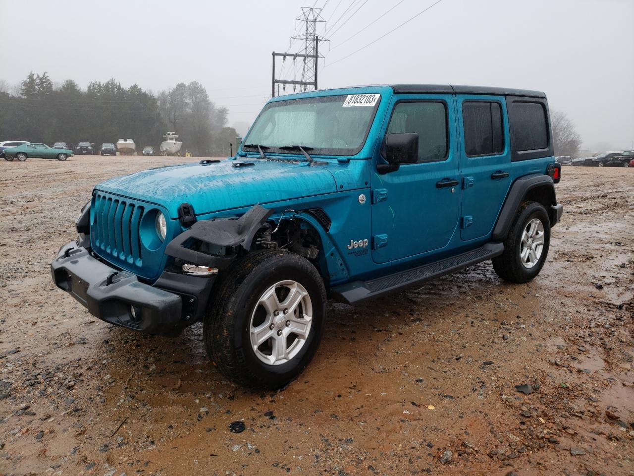 Obraz 1 z 2019 JEEP WRANGLER UNLIMITED SPORT 2019 z VIN 1C4HJXDN4KW683433