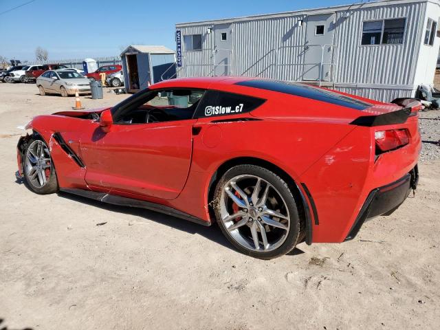 Image 2 of 2014 CHEVROLET CORVETTE STINGRAY Z51 2LT 2014 with VIN 1G1YK2D78E5116162