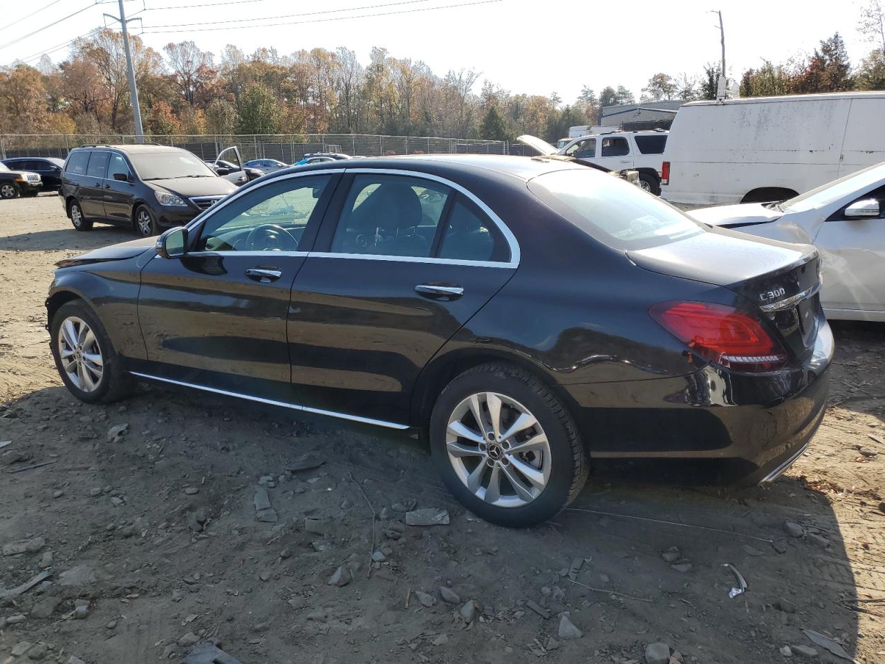 Image 2 of 2020 MERCEDES-BENZ C 300 4MATIC 2020 with VIN WDDWF8EB3LR550624