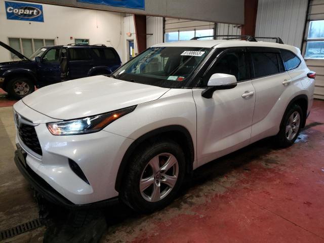 Obraz 1 z 2021 TOYOTA HIGHLANDER L 2021 z VIN 5TDCZRBH8MS547787
