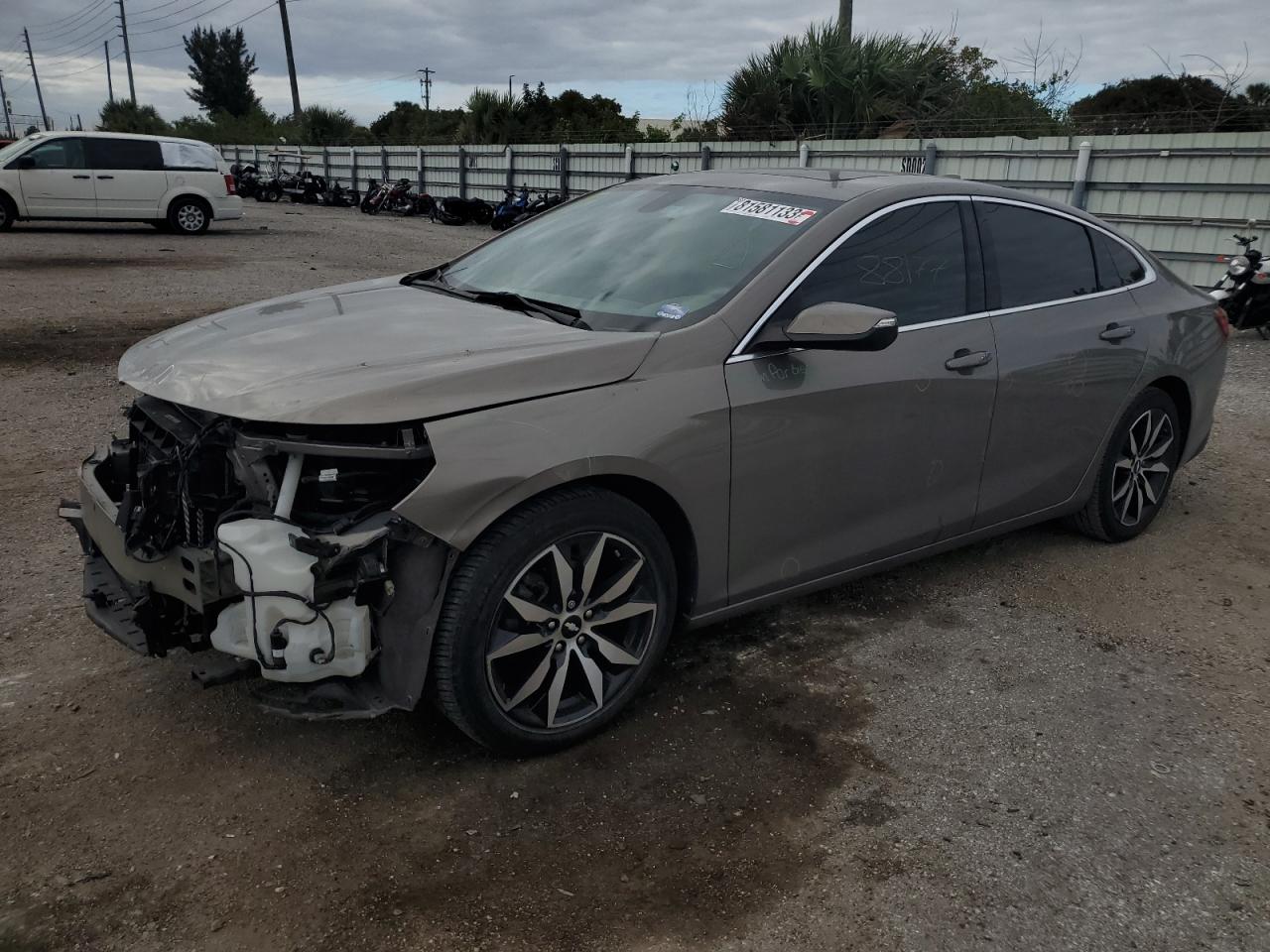 Изображение 1 2017 CHEVROLET MALIBU LT 2017 с VIN 1G1ZE5ST6HF229023
