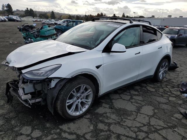 Изображение 1 2021 TESLA MODEL Y  2021 с VIN 5YJYGDEE0MF173650