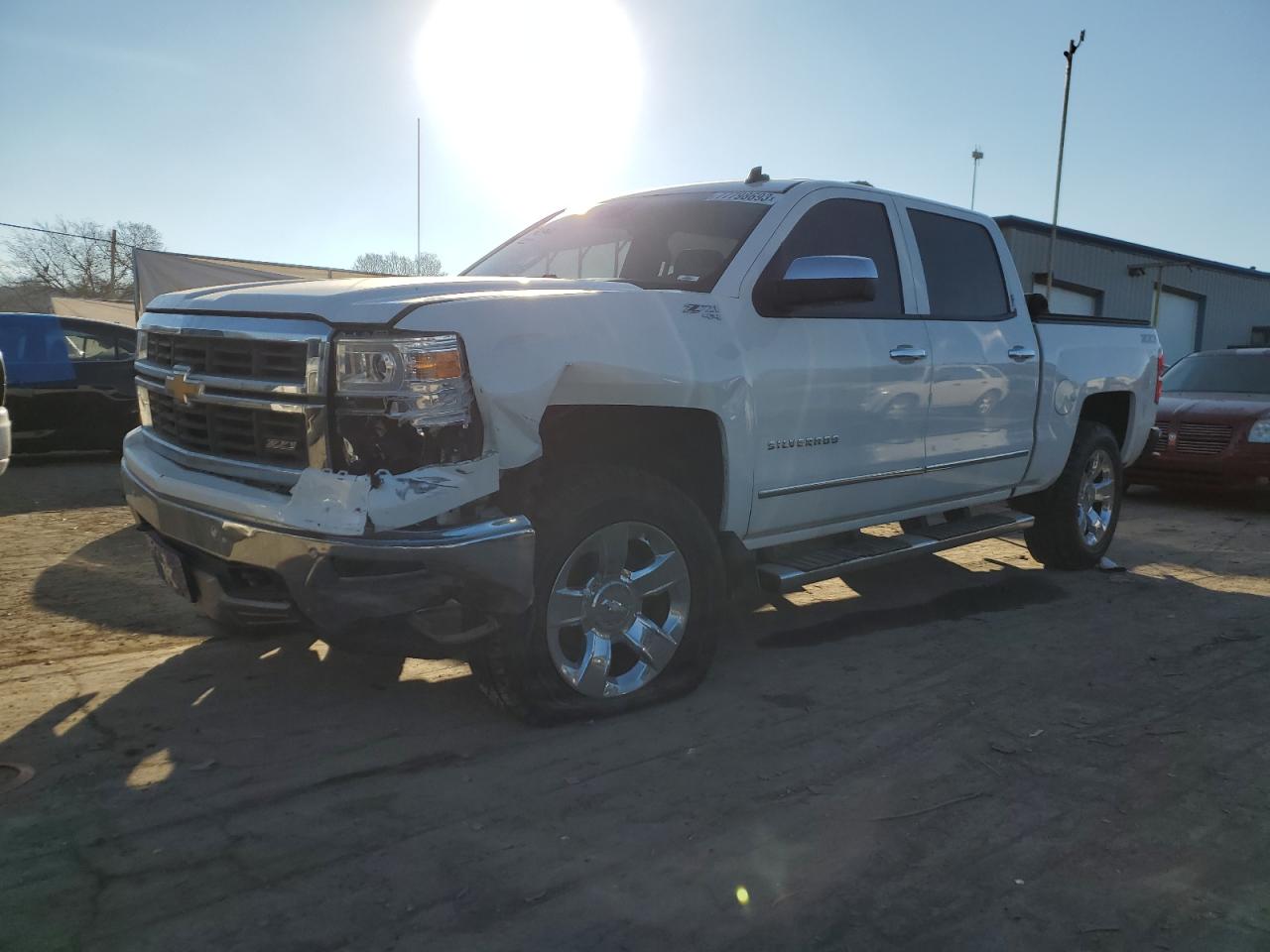 Изображение 1 2014 CHEVROLET SILVERADO K1500 LTZ 2014 с VIN 3GCUKSECXEG535155