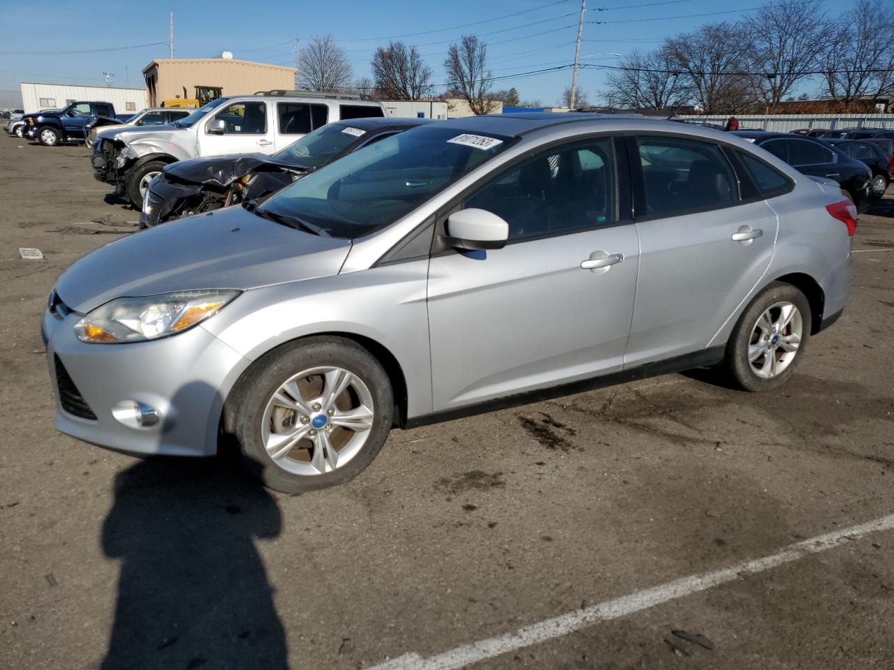 Image 1 of 2012 FORD FOCUS SE 2012 with VIN 1FAHP3F29CL153011