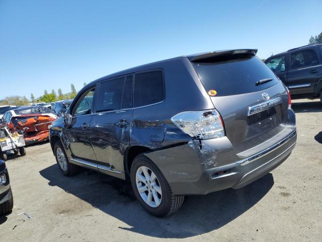 Image 2 of 2013 TOYOTA HIGHLANDER BASE 2013 with VIN 5TDZK3EH7DS108975