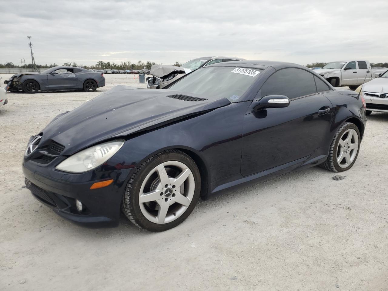 Image 1 of 2005 MERCEDES-BENZ SLK 350 2005 with VIN WDBWK56F65F079268