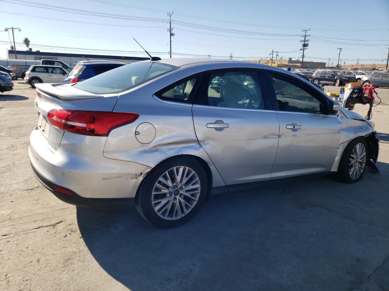 Image 3 of 2018 FORD FOCUS TITANIUM 2018 with VIN 1FADP3J24JL314318