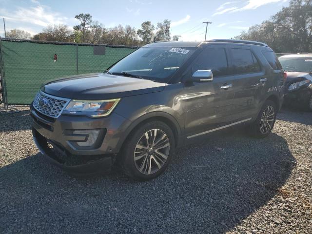Image 1 of 2017 FORD EXPLORER PLATINUM 2017 with VIN 1FM5K8HT9HGD00180