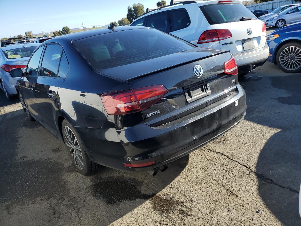 Image 2 of 2016 VOLKSWAGEN JETTA SPORT 2016 with VIN 3VWD17AJ1GM217432