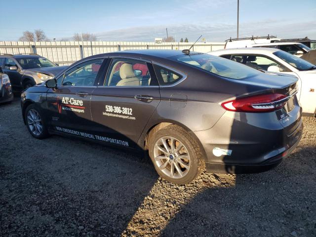 Image 2 of 2017 FORD FUSION SE PHEV 2017 with VIN 3FA6P0PUXHR373661