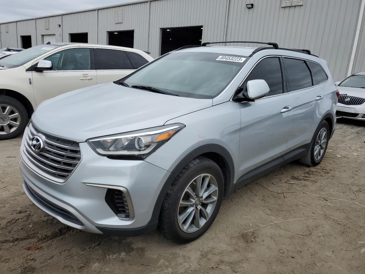 Image 1 of 2017 HYUNDAI SANTA FE SE 2017 with VIN KM8SM4HF6HU242871