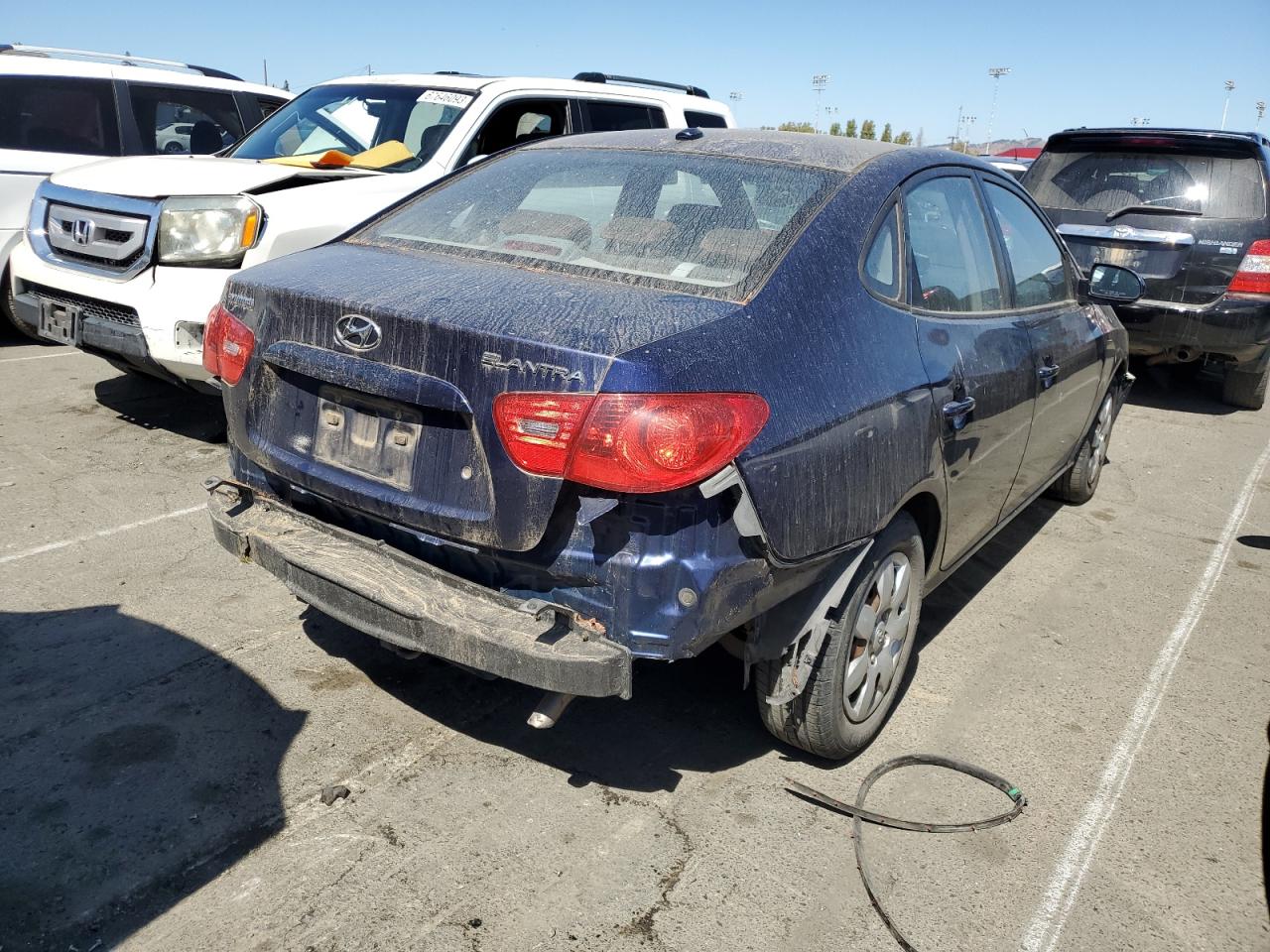 Image 3 of 2008 HYUNDAI ELANTRA GLS 2008 with VIN KMHDU46D68U280241
