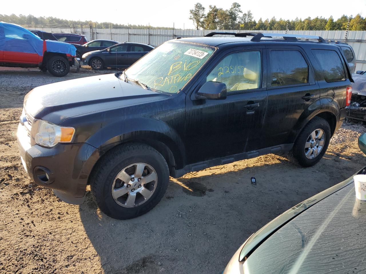 Image 1 of 2012 FORD ESCAPE LIMITED 2012 with VIN 1FMCU0E73CKB69182