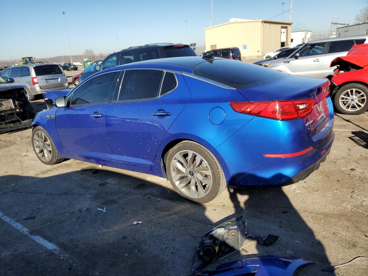 Image 2 of 2015 KIA OPTIMA SX 2015 with VIN 5XXGR4A67FG413653