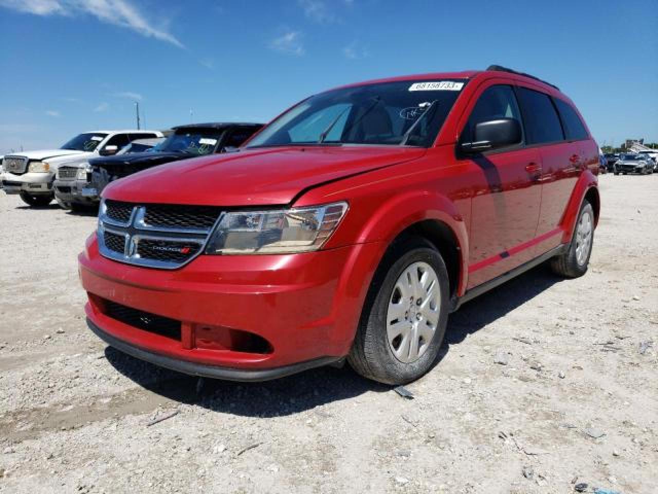 Изображение 1 2018 DODGE JOURNEY SE 2018 с VIN 3C4PDCAB0JT528033