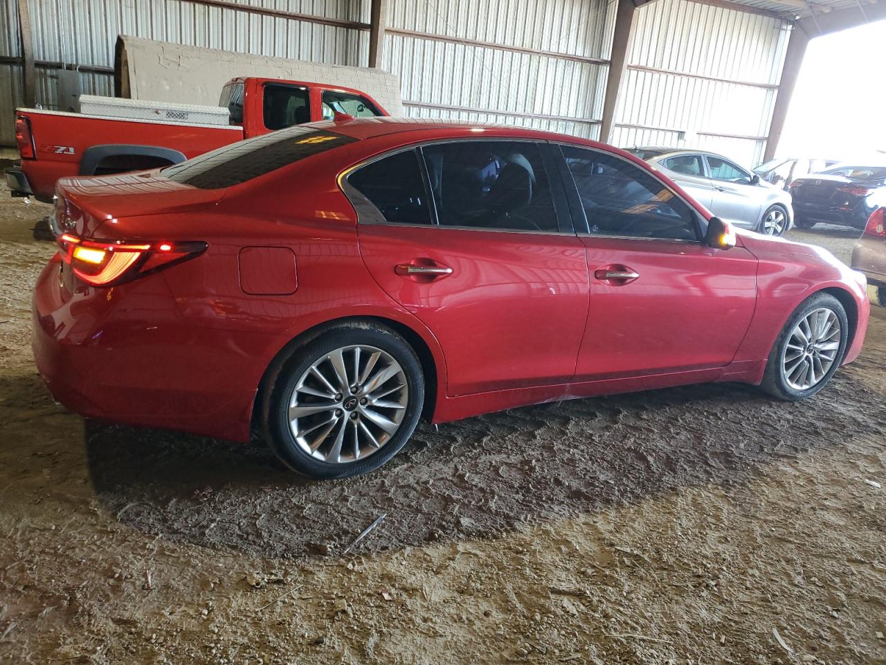 Image 3 of 2021 INFINITI Q50 LUXE 2021 with VIN JN1EV7BP5MM702522
