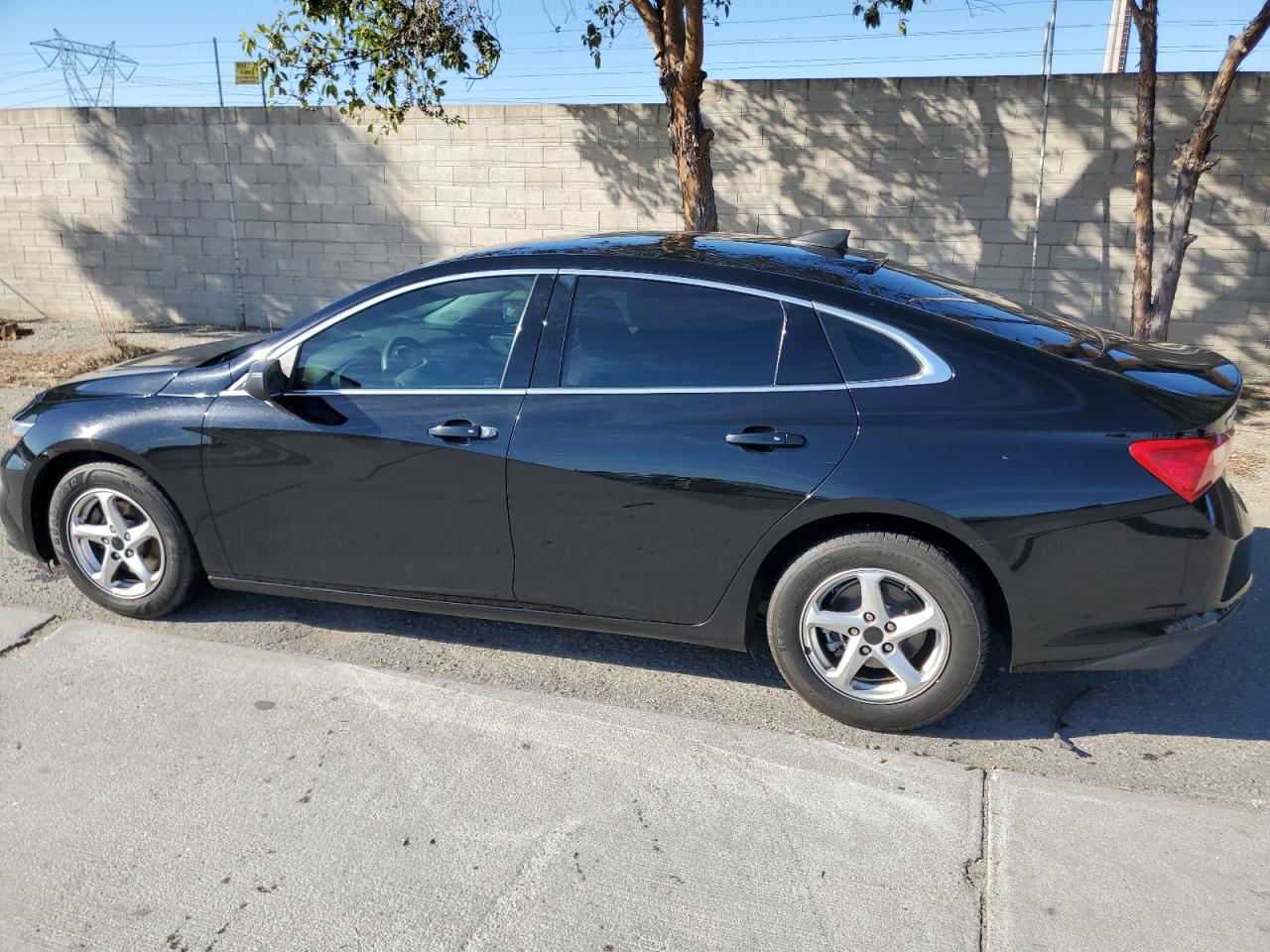 Image 2 of 2018 CHEVROLET MALIBU LS 2018 with VIN 1G1ZB5ST0JF163373
