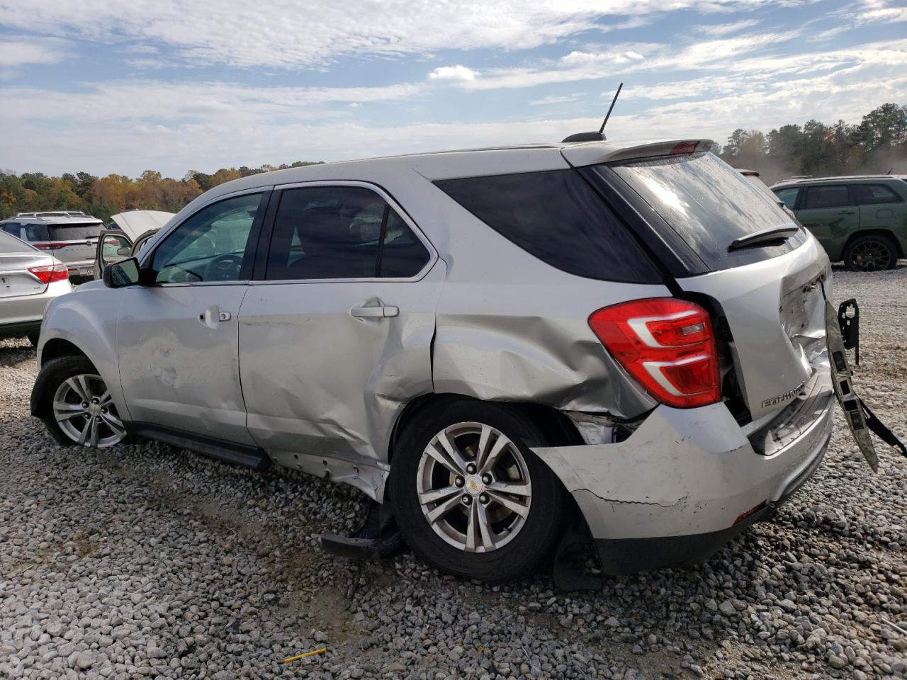 Image 2 of 2017 CHEVROLET EQUINOX LS 2017 with VIN 2GNALBEKXH1581726